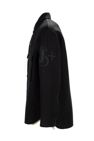 Black virgin wool coat JIL SANDER | J47SW0017J40020001